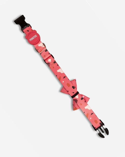 Collar con Moño Rocky Rosa